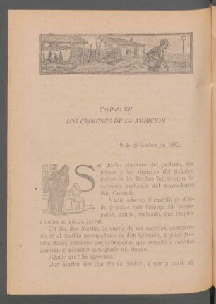 Capítulo XII - Los crimenes de la ambición