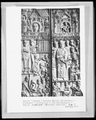 Einführung in die Kirchenmusik, Bischof Martin (Buchdeckel)