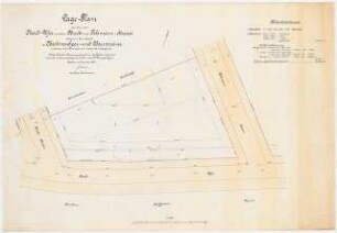Wohnhäuser Nordufer, Berlin-Wedding: Lageplan 1:250