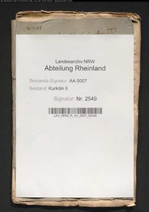 Hüls betreffende Grenzstreitigkeiten zwischen Kempen und Moers