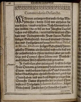 Commendatio Defunctae