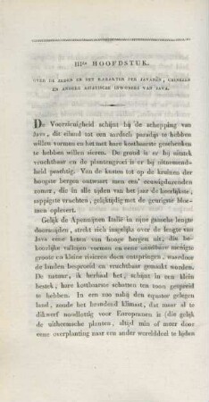 IIIde hoofdstuk. Over de zeden en het karakter der Javanen, Chinezen en andere aziatische inwoners van Java