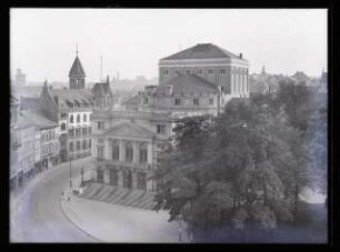 Landestheater, Altenburg: Ansicht von Osten (Negativ zu Inv. Nr. TBS 003,09)
