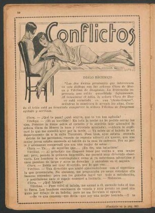 Conflictos : diálogo escénico