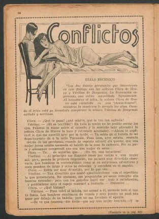 Conflictos : diálogo escénico
