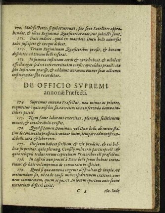 De Officio Supremi annonae Praefecti