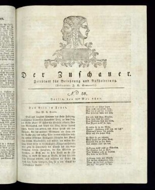 No. 58 - 15. Mai 1821