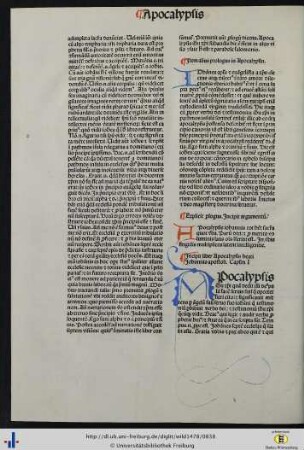 Liber Apocalypsis beati Johannis apostoli