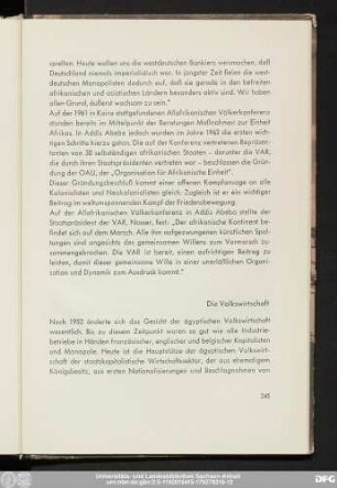 Die Volkswirtschaft