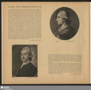 Goethe Lernt Herder Kennen (1770)