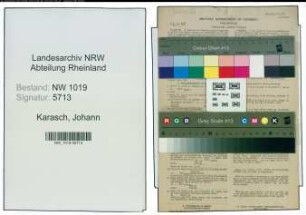 Entnazifizierung Johann Karasch , geb. 02.05.1895 (Arbeiter)