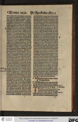 In lectione evangelii que modo recitat est admonemur querere que sit messis de qua dominus ait...