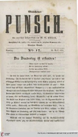 Nro. 17 (20. April 1851)