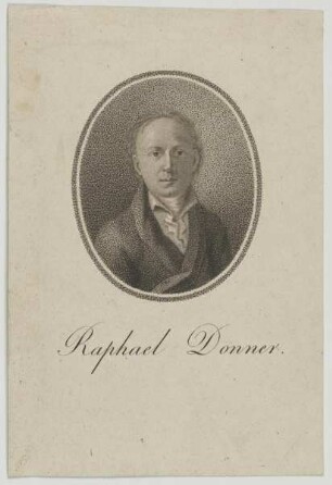 Bildnis des Raphael Donner