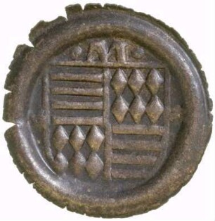 Münze, Hohlpfennig, um 1512