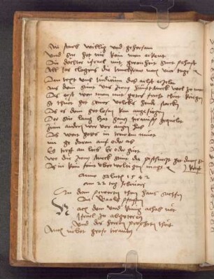 Die Baals pfaffen (28.04.1543); RSM 2S/1219b