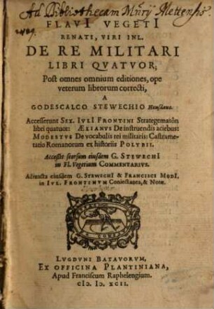 De re militari libri quatuor