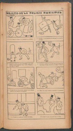 Objeto de la policia municipal - [Cómic]