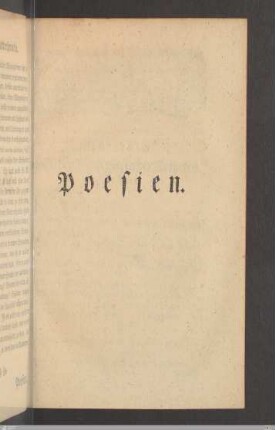 Poesien.