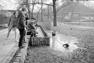Frühlingstag im Stadtgarten.
