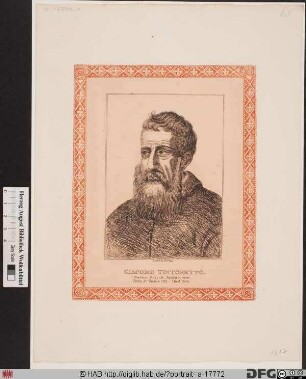 Bildnis Jacopo Robusti, gen. Tintoretto