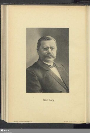 Karl Hermann Karg : Gedächtnisrede