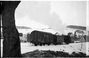 Personenzug bei Mägerkingen mit Lok 141