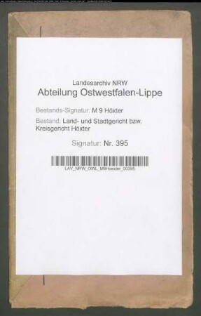 Ablösung des Gutes Blankenau bei Corvey.: Bd. A: Dokumentenmasse freiwillige Staatsanleihe.