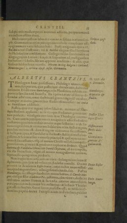 Albertus Crantzius.