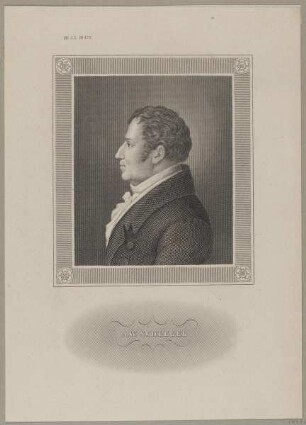 Bildnis des A.W. Schlegel