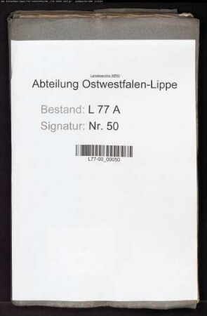 Anstellung der Gemeindehirten im Amt Detmold