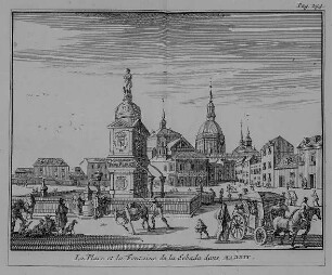 La Place et la Fontaine de la Sebada dans Madrit, Pag. 244