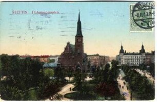 Stettin. Hohenzollernplatz.