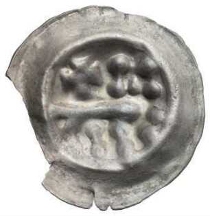 Fundmünze, Hohlpfennig, 1296 - 1412