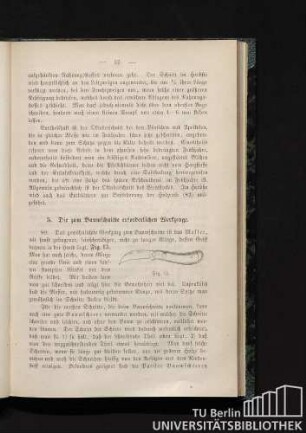 5. Die zum Baumschnitte erforderlichen Werkzeuge.