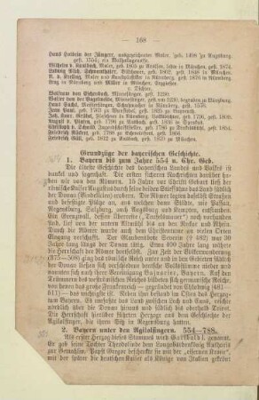 Grundzüge der bayerischen Geschichte