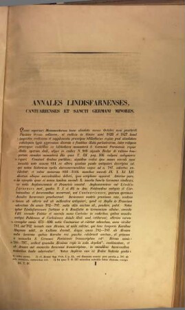 Monumenta Germaniae Historica : inde ab anno Christi quingentesimo usque ad annum millesimum et quingentesimum, 4 = 6 [des Gesamtw.]. [Annales aevi Caroli et Saxonici. Chronica et gesta aevi Saxonici. Historiae aevi Carolini et Saxonici]