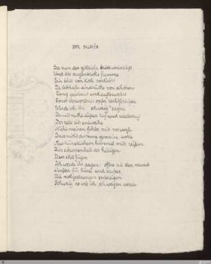 Der Sklavin (Einer Sklavin) : [SW I: H6]; [SW I, S. 78/130]