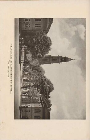 Phil. Gerlach, die Garnisonkirche in Potsdam