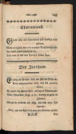Der Irrthum