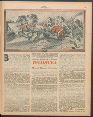 Boadicea : Mujeres famosas de la historia