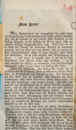 Meine Assisen-Rede gehalten vor den Geschwornen zu Düsseldorf am 3. Mai 1849, gegen die Anklage die Bürger zur Bewaffnung gegen die Königl. Gewalt aufgereizt zu haben