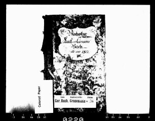 Gerichtshandelsbuch von Blochwitz (bei Großenhain)