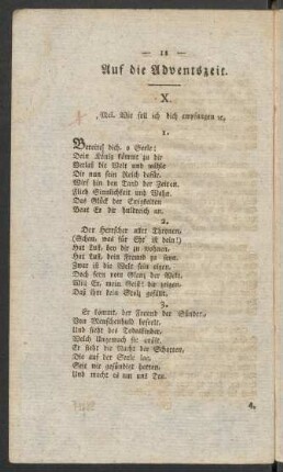 Auf die Adventszeit.