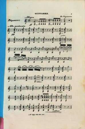 Potpourris : pour un violon avec guitarre, 11. Die Zigeunerin