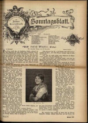 Ausgabe vom Sonntag, den 23. Juli 1899.