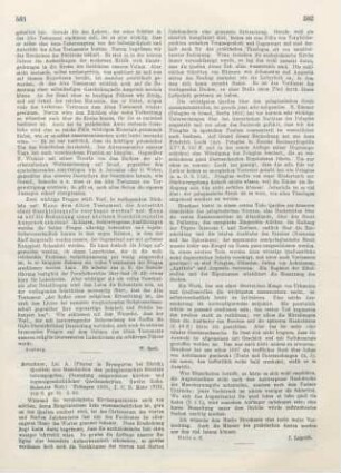 501-502 [Rezension] Quellen zur Geschichte des Pelagianischen Streites