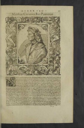 Matthias Corvinus Rex Pannoniae.