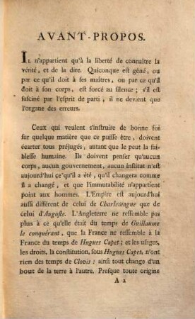 Oeuvres complètes de Voltaire. 26. Histoire du parlement de Paris. - 1785. - 543 S.