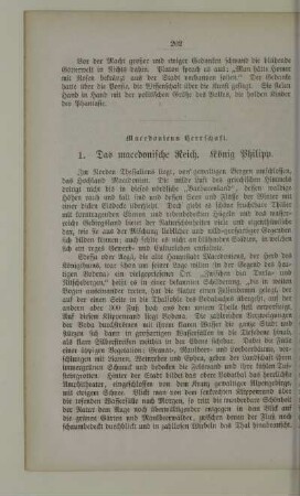 Macedoniens Herrschaft